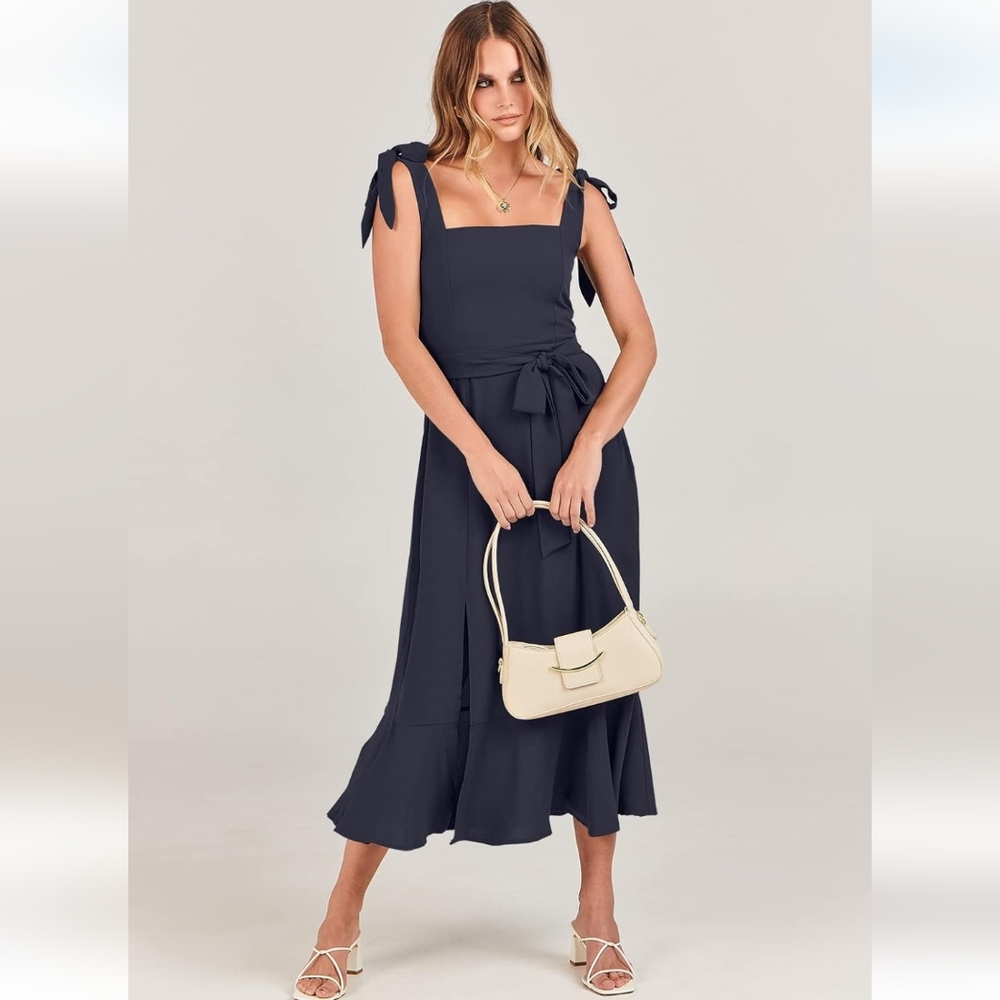 Anrabess Square Neck Formal Dress - Picture 2 of 4